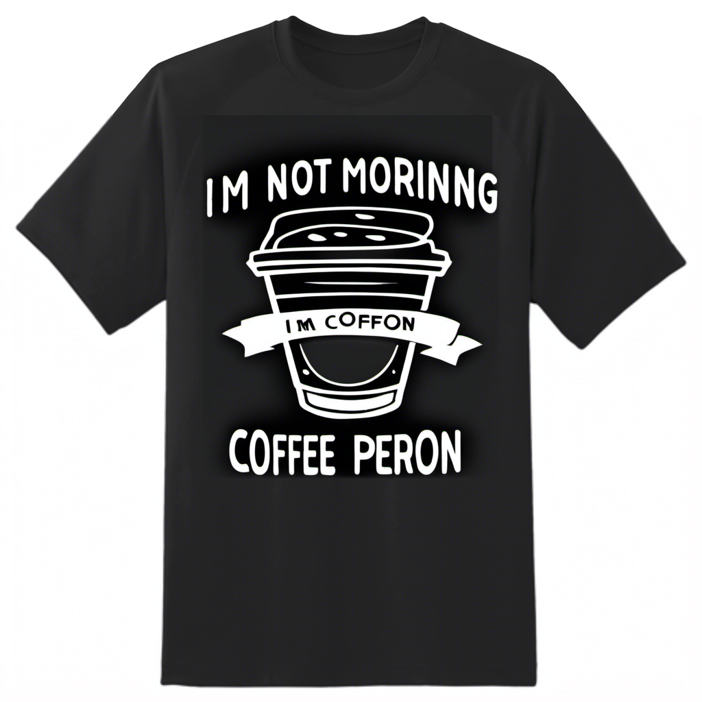 I'm not a morning person, I'm a coffee person