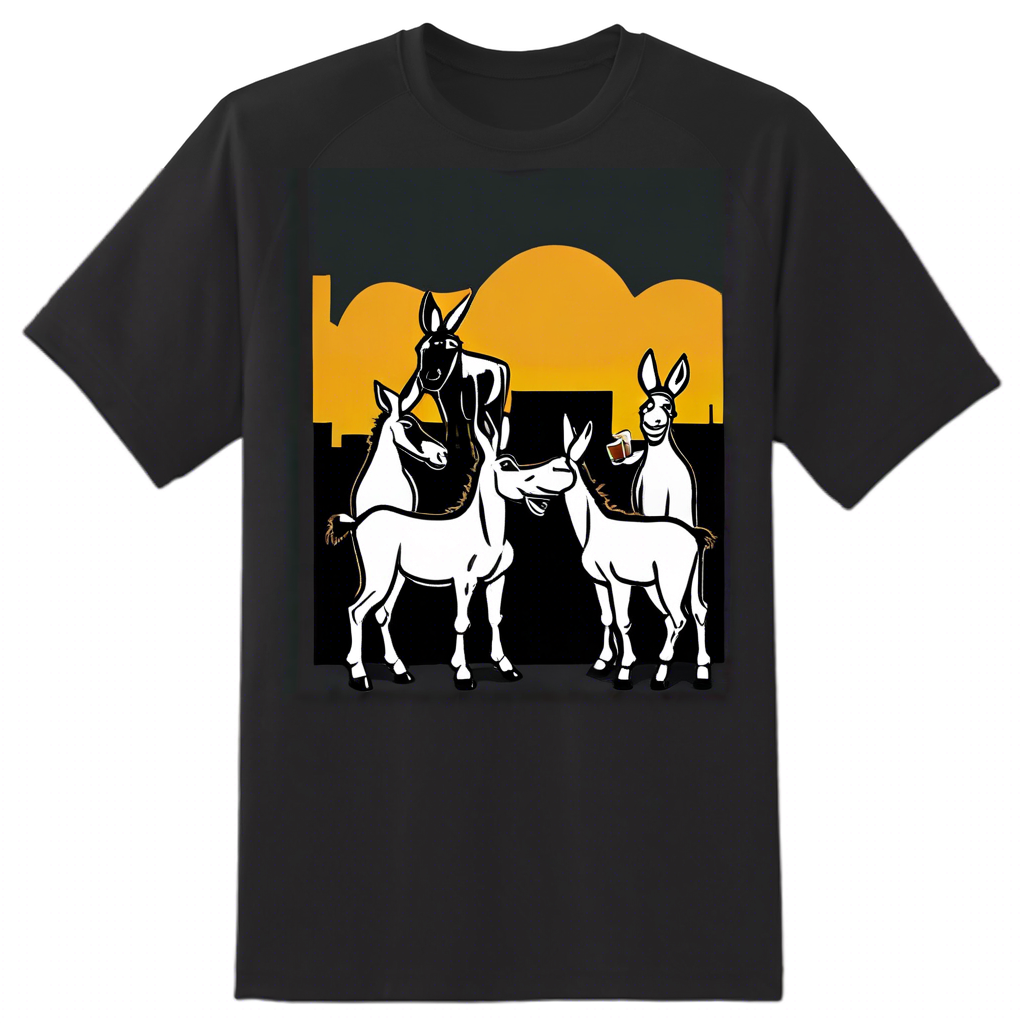 👕 Donkey Fiesta on Rooftop