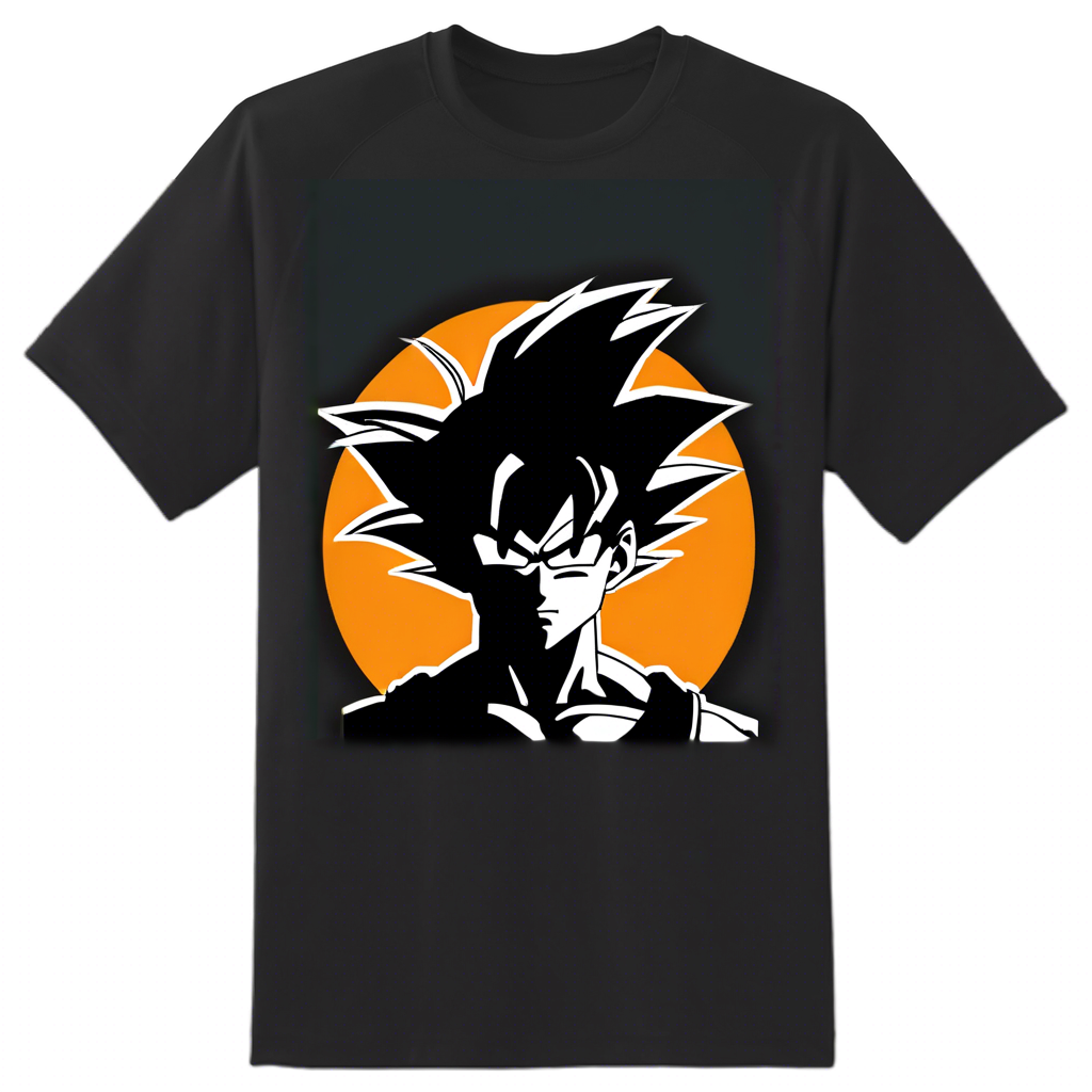 👕 Dragonball Son Goku Super Saiyan Tshirt Design