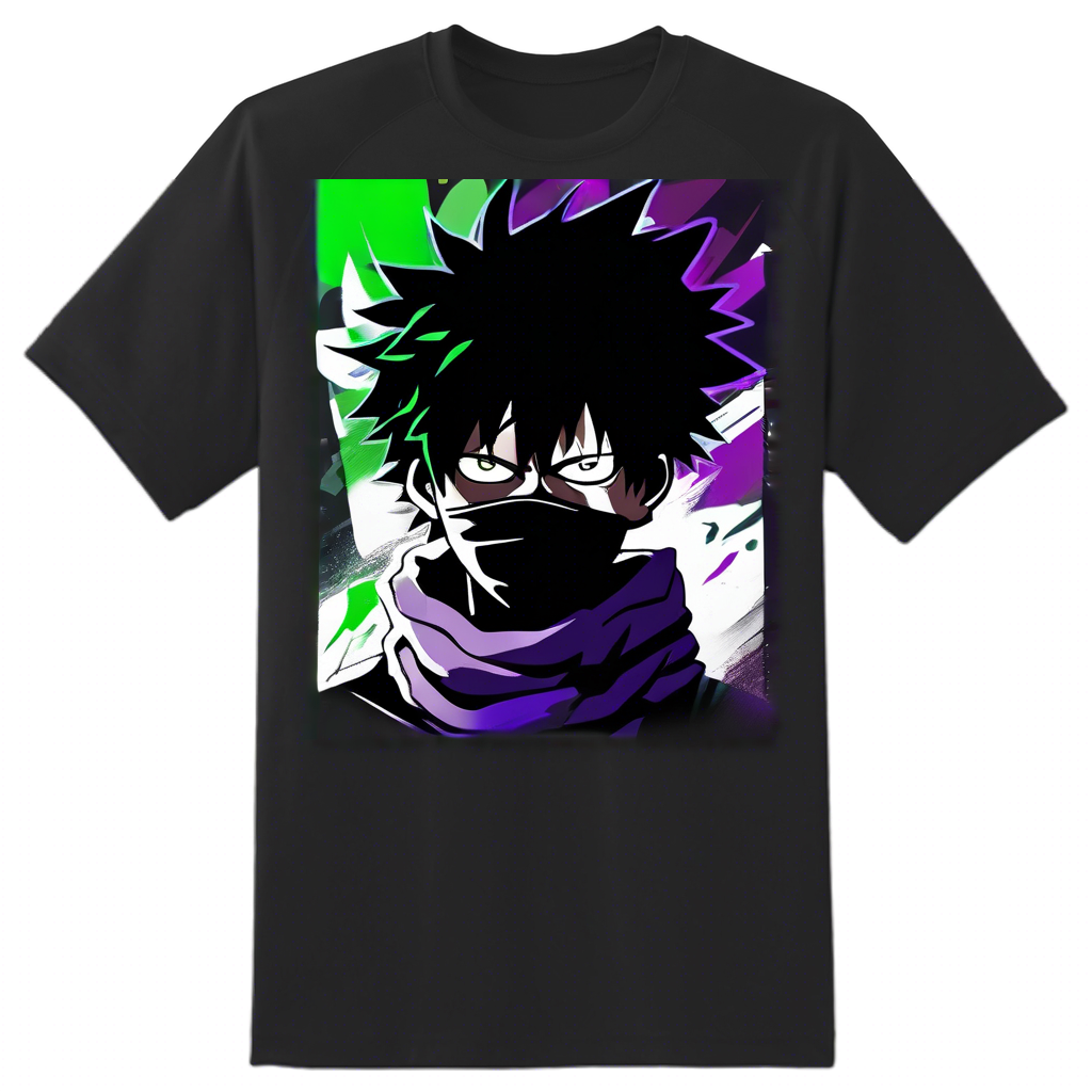 Dynamic Dabi Scarf Anime Tshirt Design