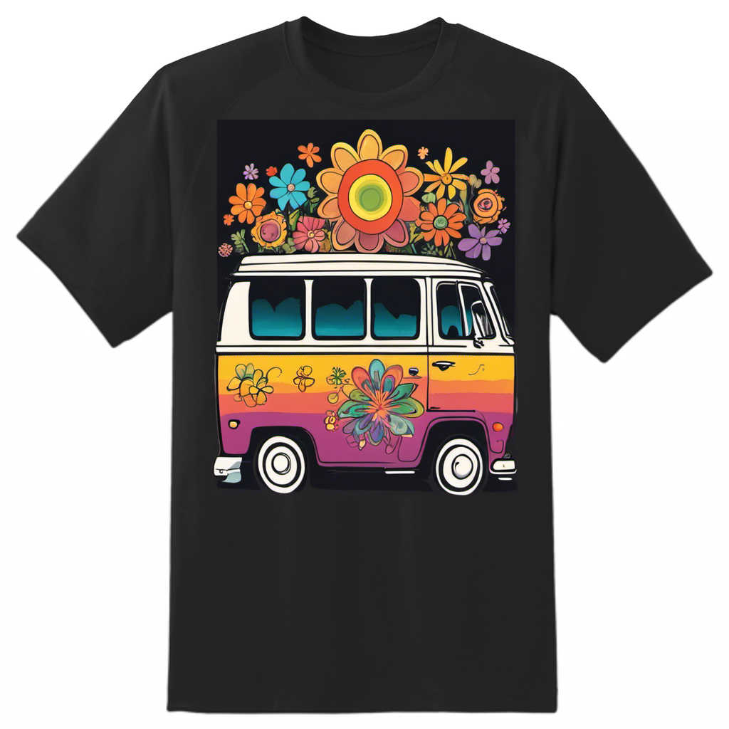 Groovy Flower Power Van