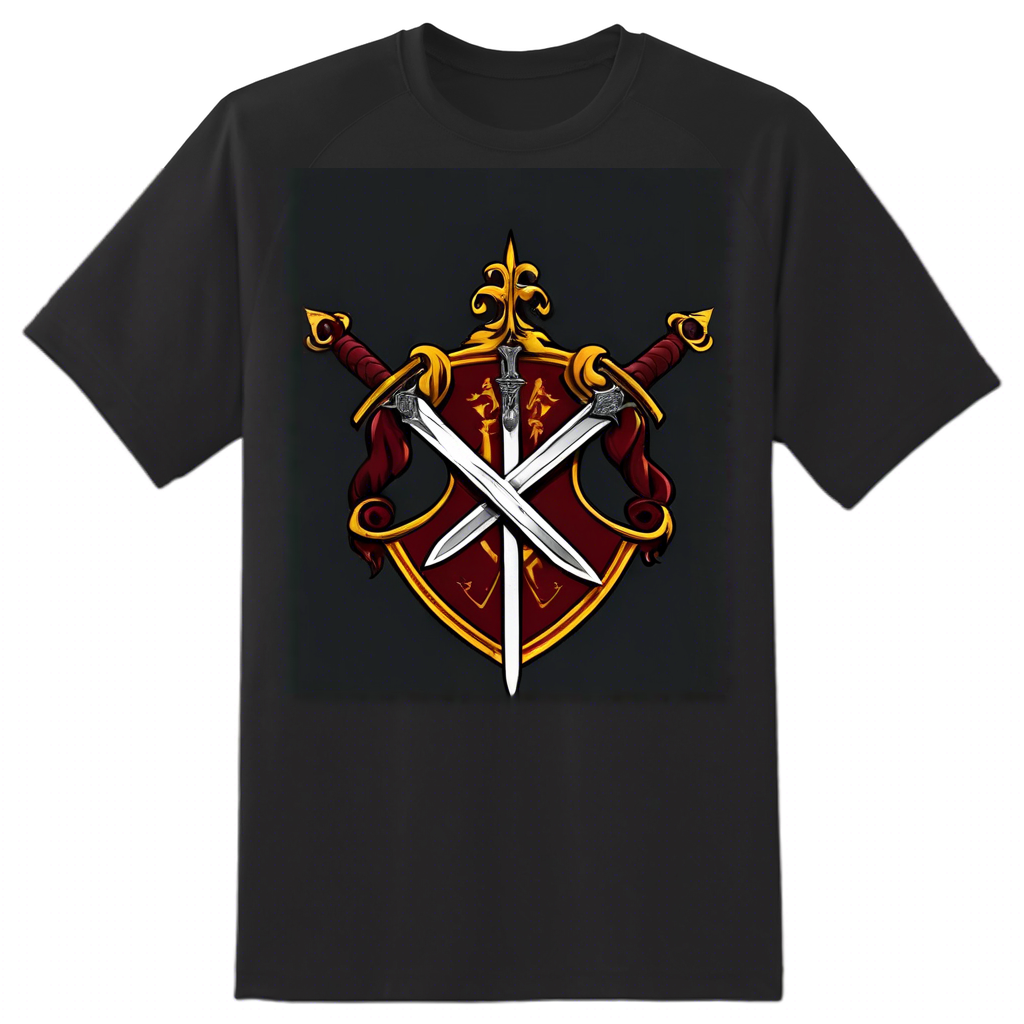 Harry Potter Gryffindor Sword Cross Logo T-Shirt