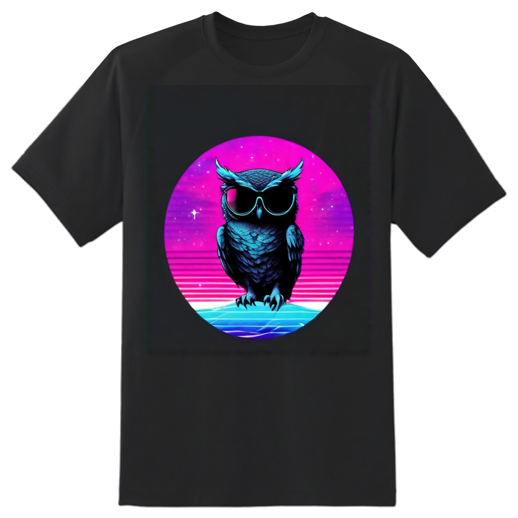 Hypnotic Galaxy Owl