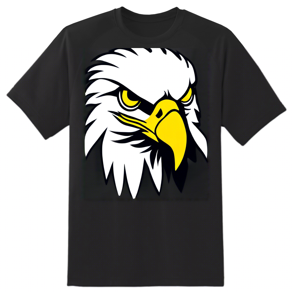 Majestic Eagle Soaring T-Shirt Design