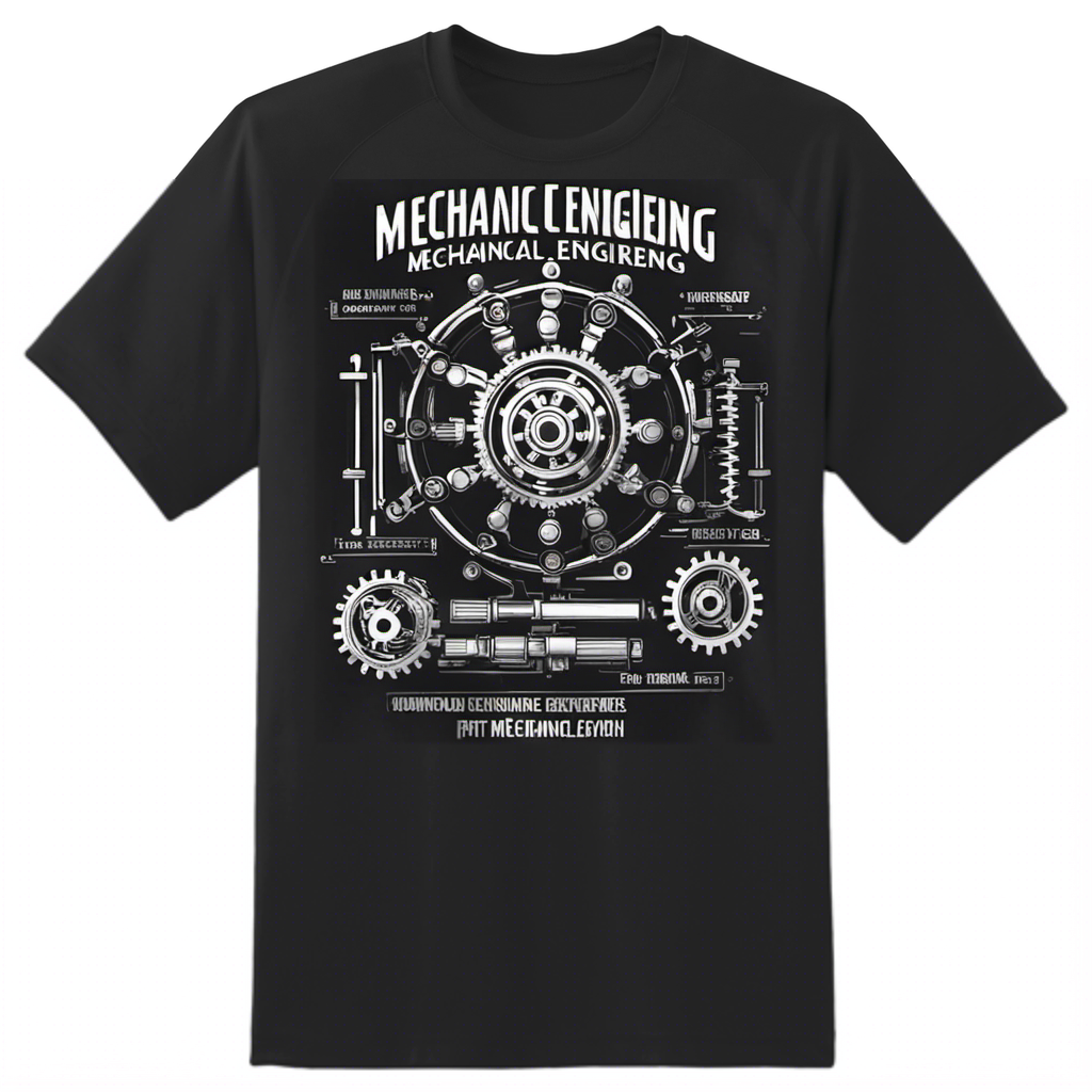 Mechanical Engineering T-Shirt Design