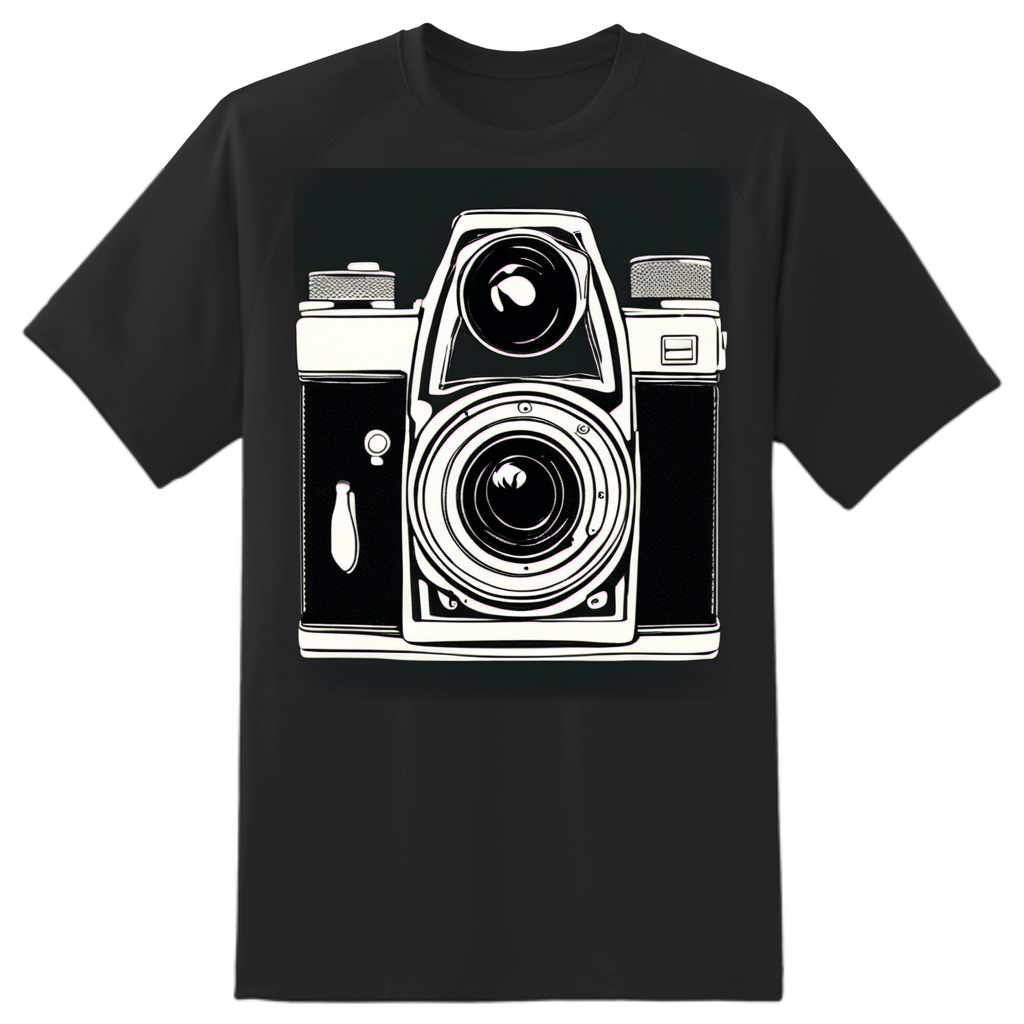 Old Camera T-Shirt Design