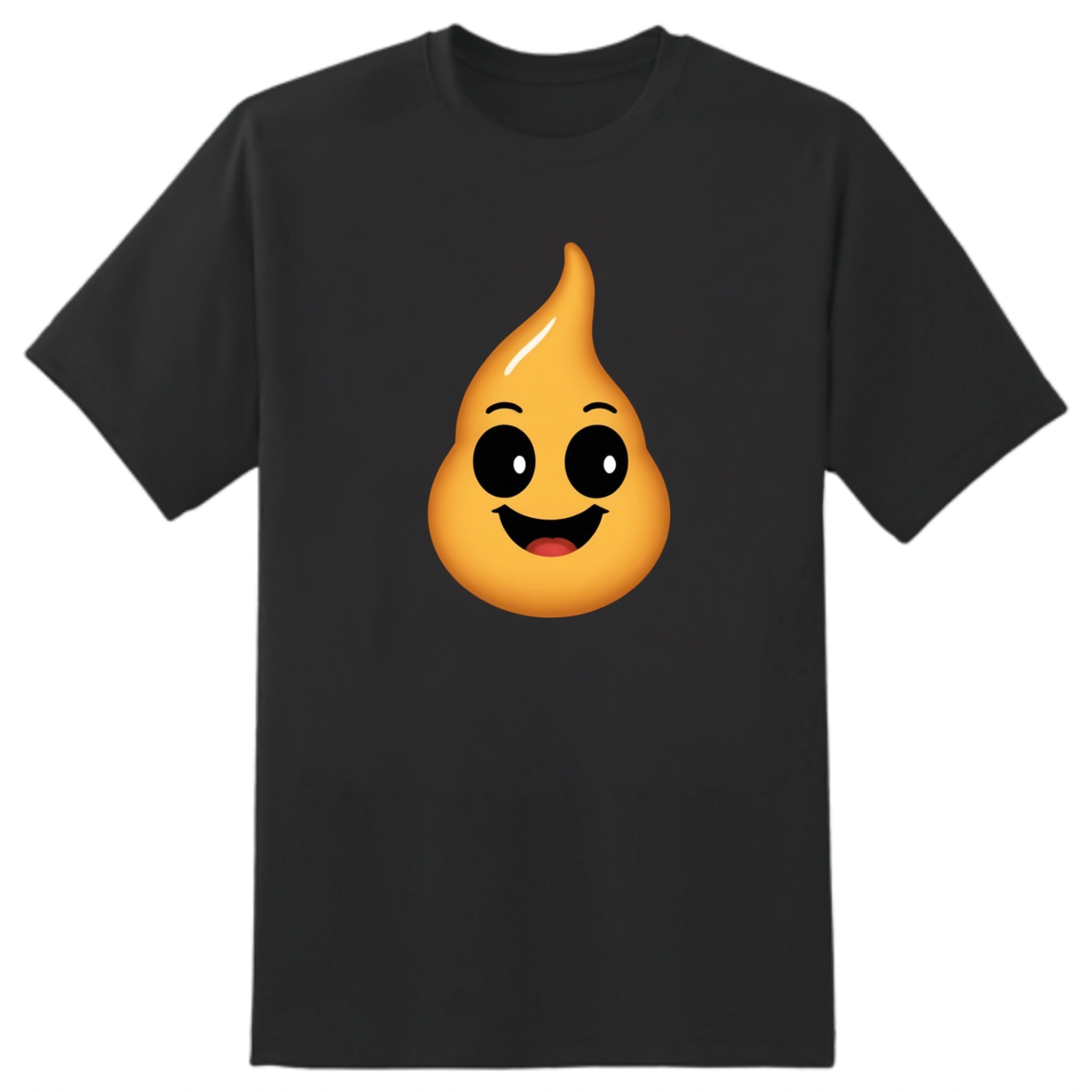 👕 Playful Character with Poop Emoji