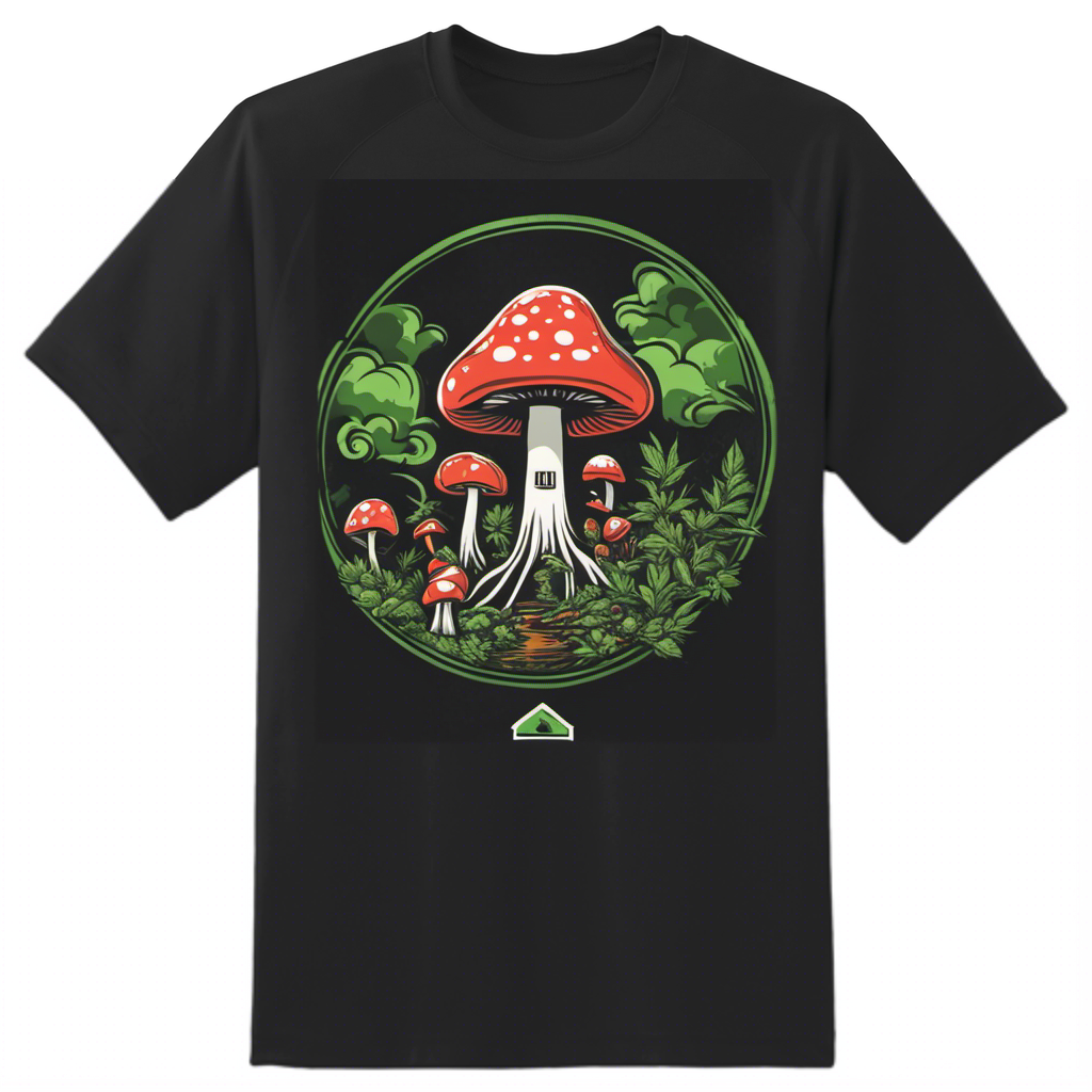 Trippy Mushroom Village