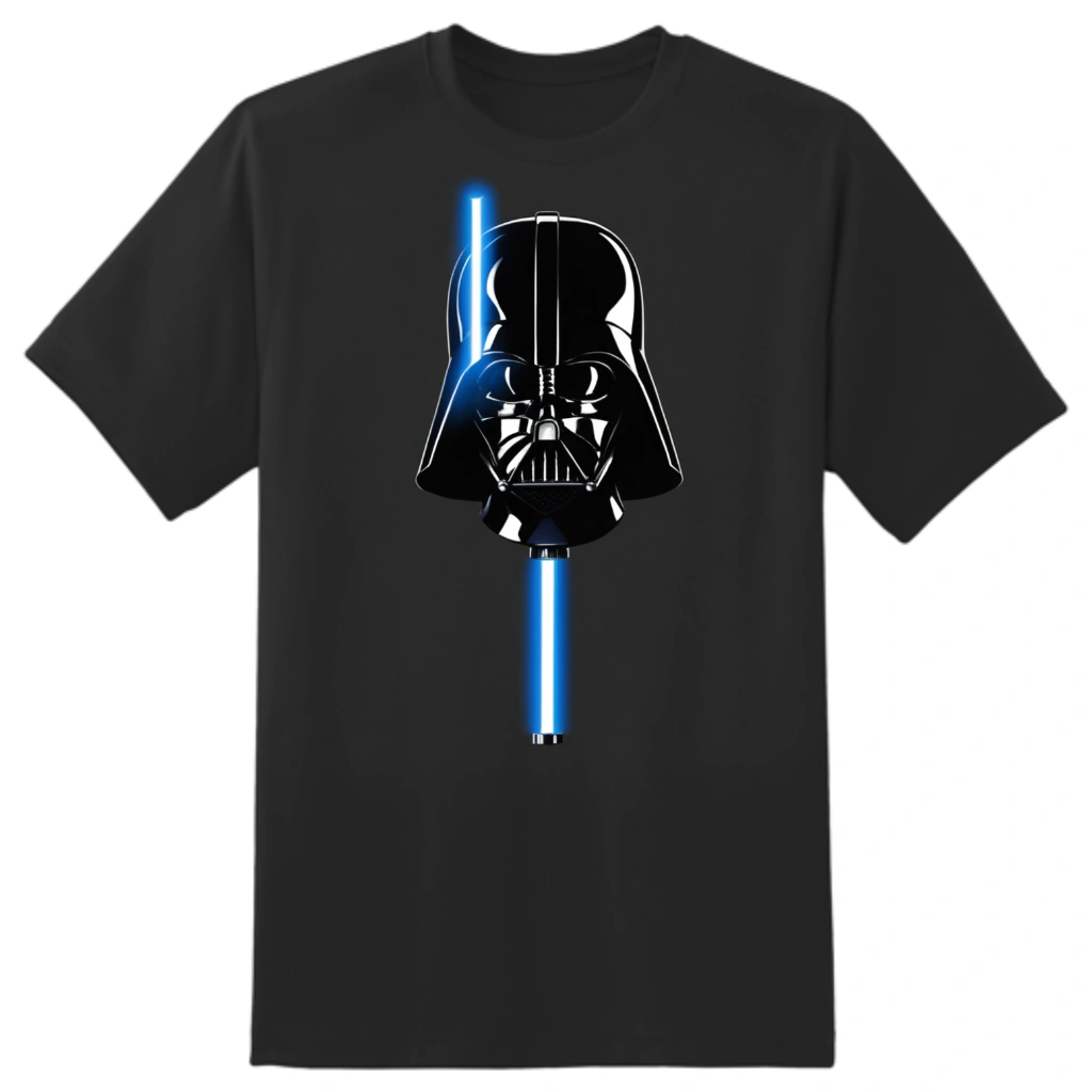 👕 White Armor Dark Lord with Blue Lightsaber